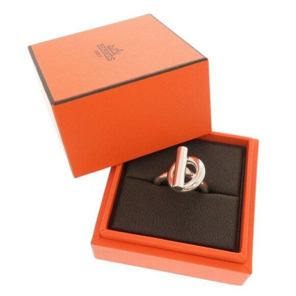 HERMES Silver Ring - Picture 3 of 8
